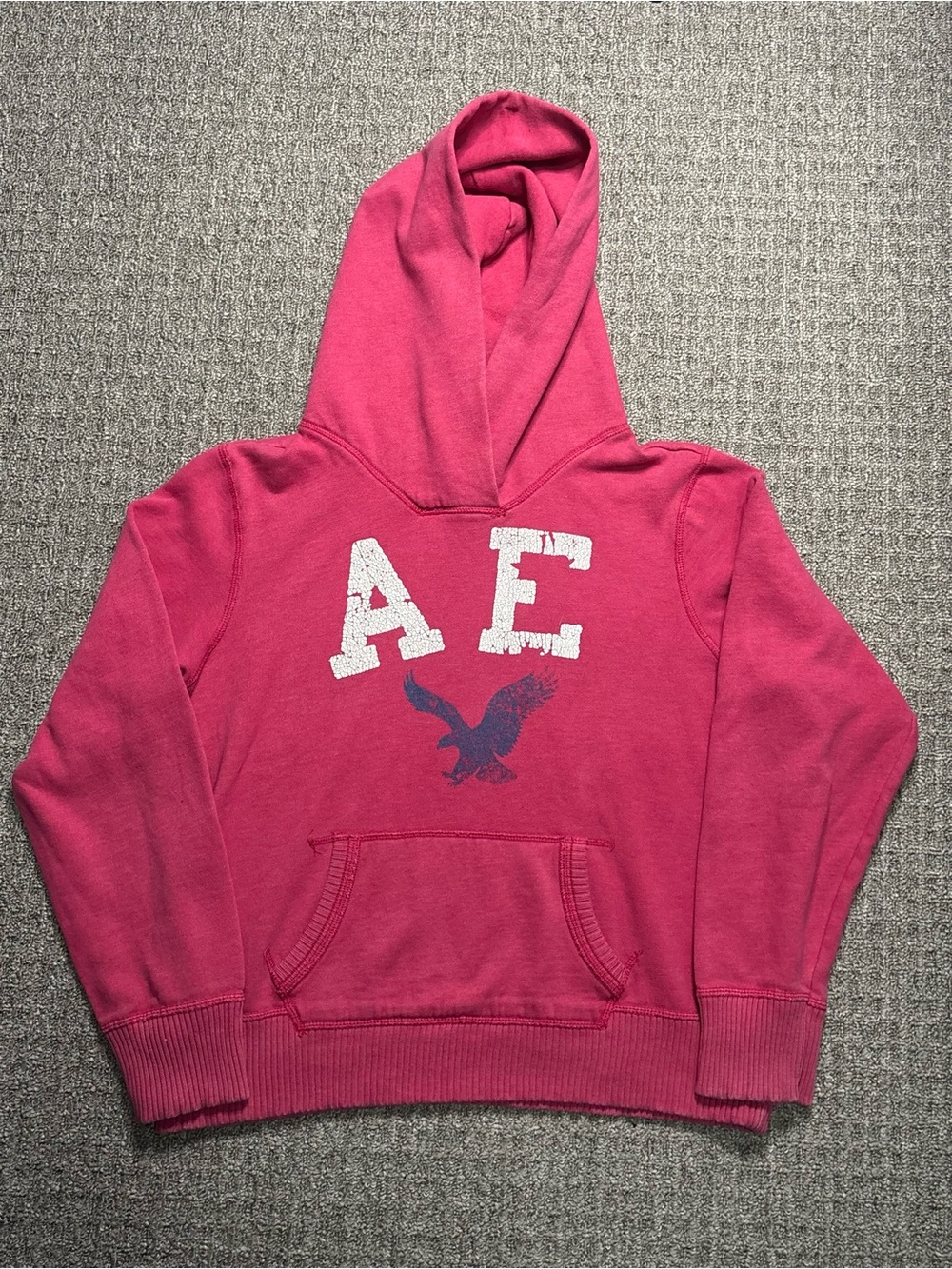 Y2K 2000s style American Eagle Graphic Womens Hoodie | $25